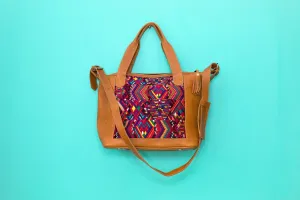 Huipil Day Bag Tote Purse Diaper Bag Cross Body (medium) #001
