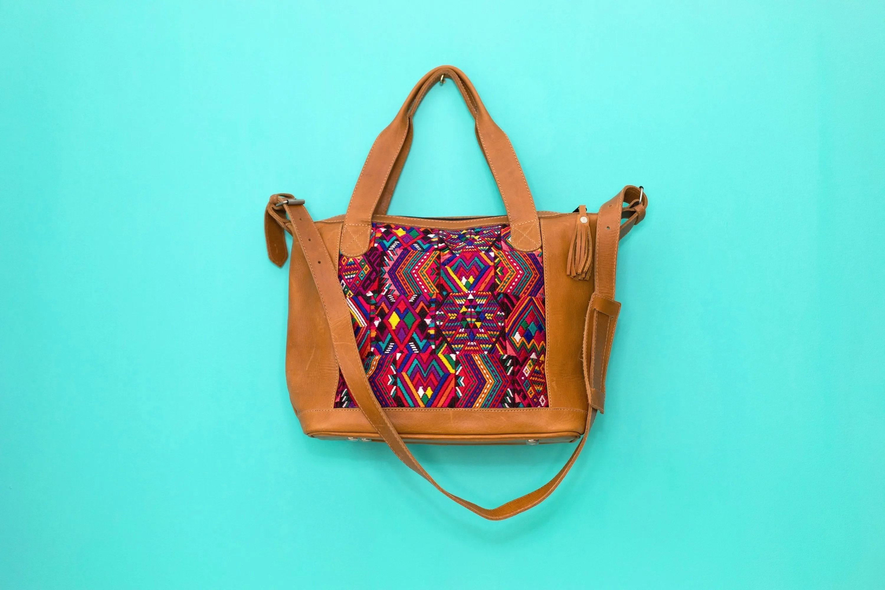 Huipil Day Bag Tote Purse Diaper Bag Cross Body (medium) #001