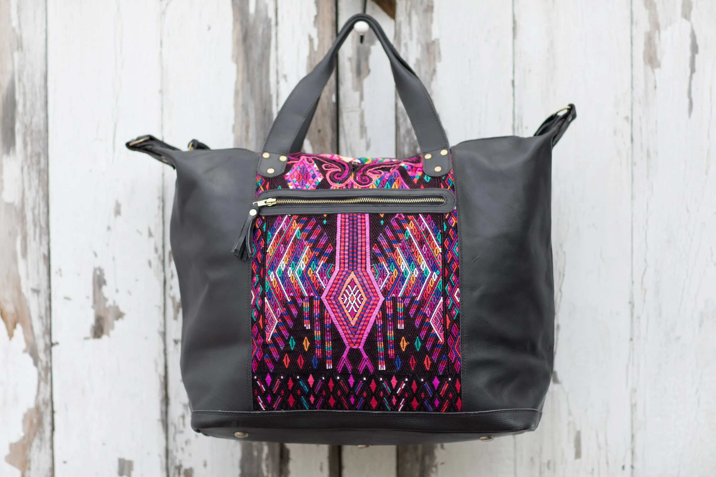 Huipil weekender bag XL carry on luggage