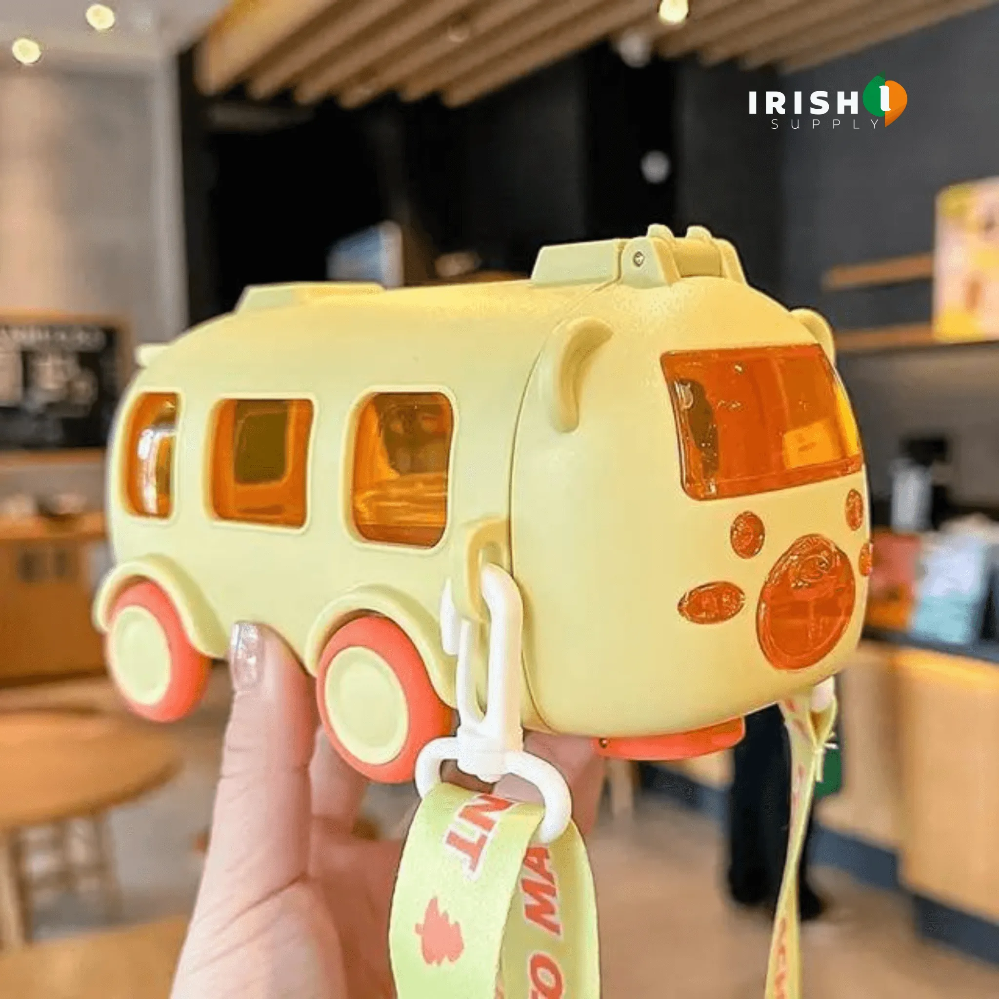 HYDRATEFUN Bus Shaped Water Bottle