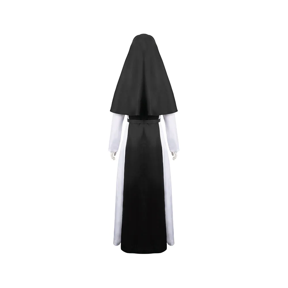 Immaculate 2024 Cecilia Horror Movies Character Nun's Habit Cosplay Costume Outfits Halloween Carnival Suit