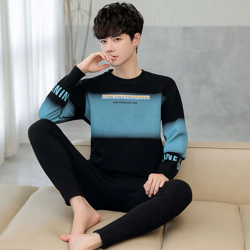 INSTOCK-Plush and thickened youth men's thermal