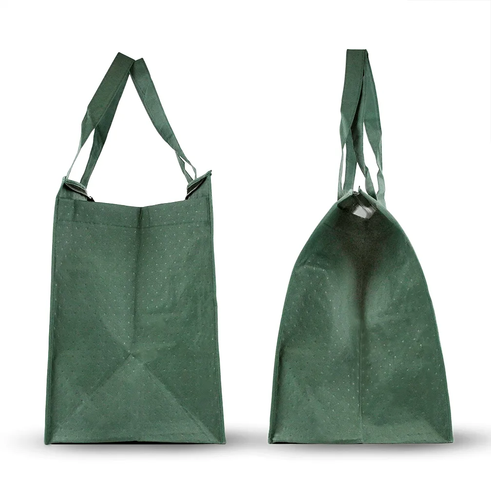 Insulated Zippered Reinforced Shopping Bag *Stocked in the USA*