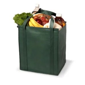 Insulated Zippered Reinforced Shopping Bag *Stocked in the USA*