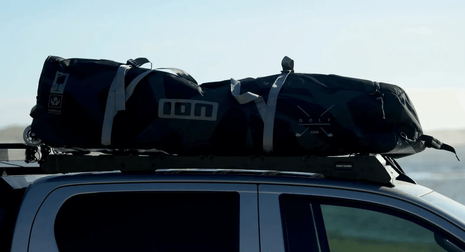 Ion Kitesurfing Travel wheeled Tec Golf kiteboard Bag 145cm
