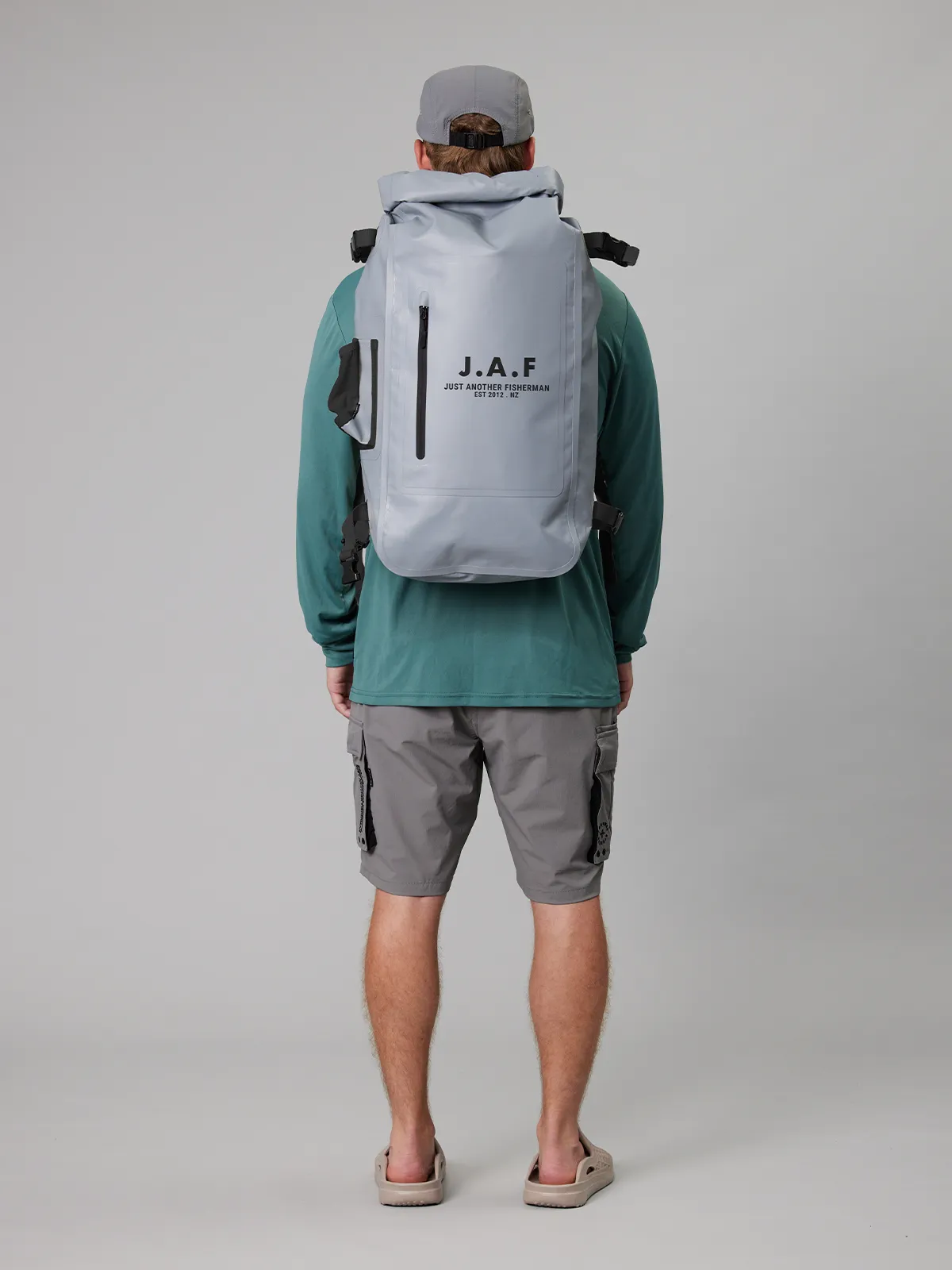 JUST ANOTHER FISHERMAN ANGLER TECH BACK PACK - GREY