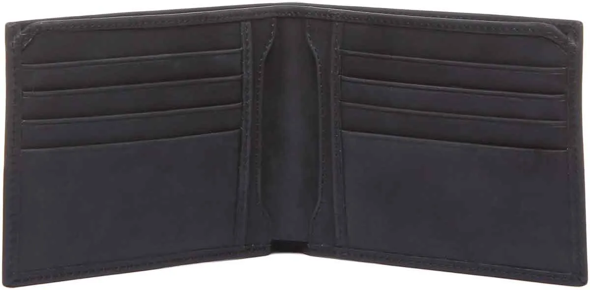 Justin Reece England Wallet 8 Card In Black