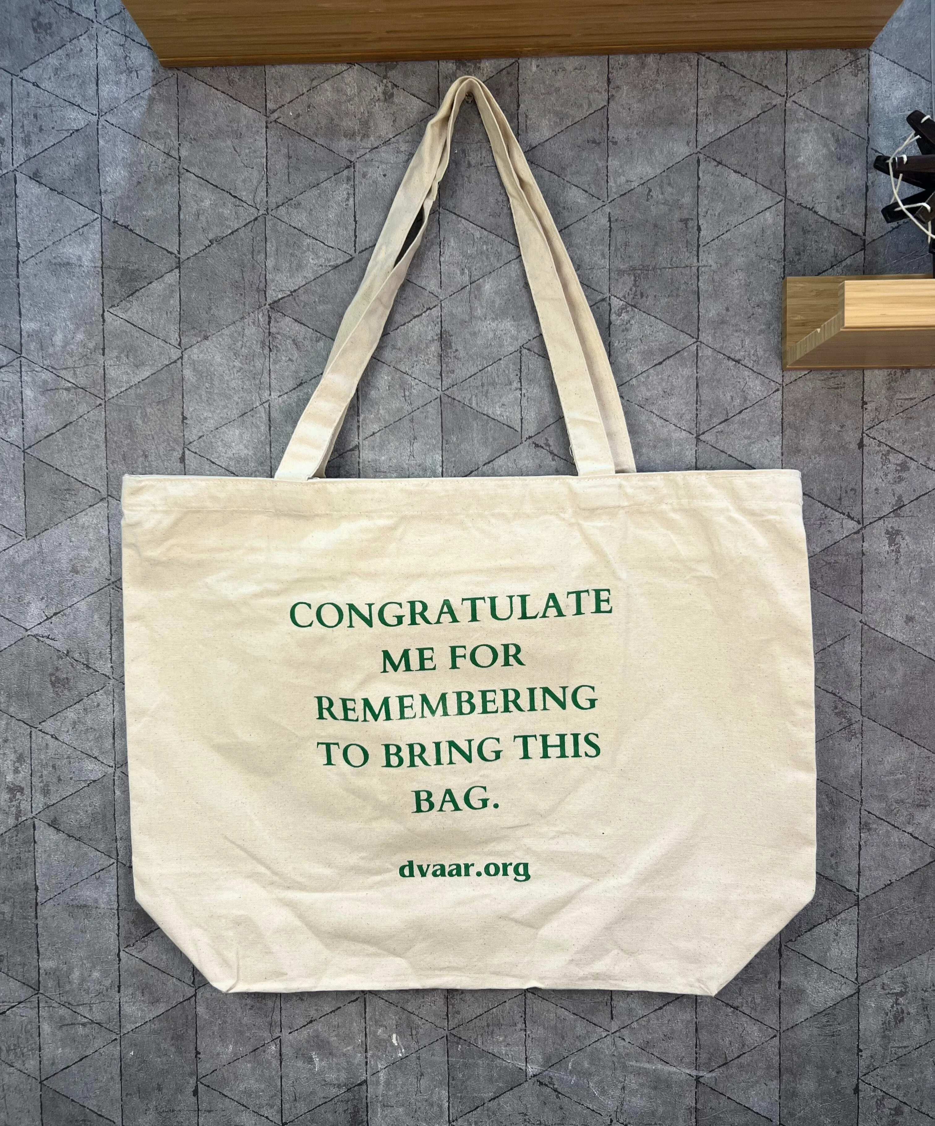 JUTE TOTE BAG WASHABLE SHOPPING COLLEGE BAG WITH INNER POCKET