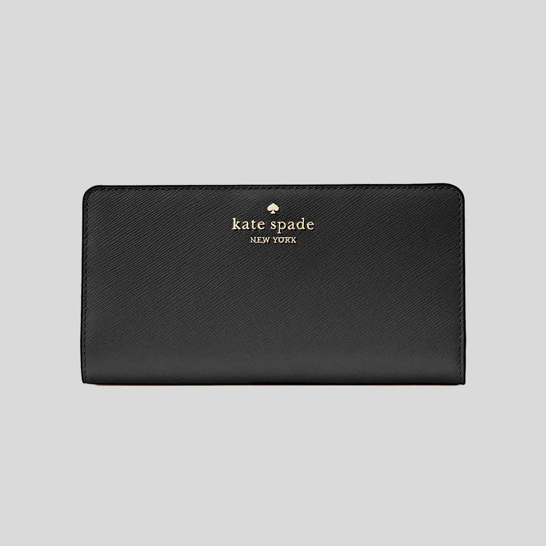 KATE SPADE Madison Large Slim Wallet Black RB-KI366