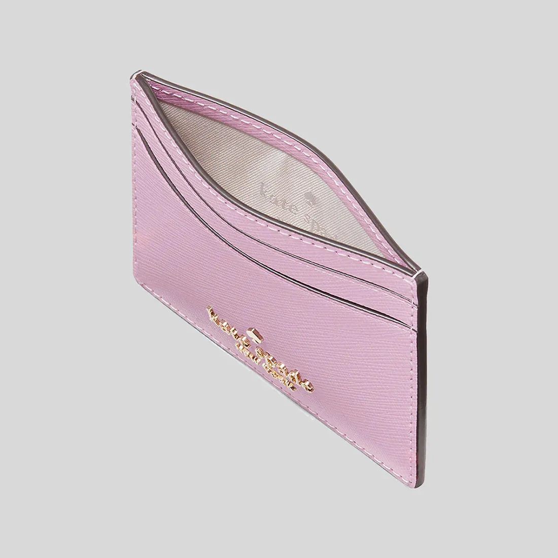 KATE SPADE Madison Small Slim Card Holder Berry Cream RS-KI368