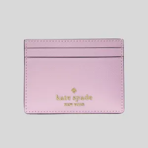 KATE SPADE Madison Small Slim Card Holder Berry Cream RS-KI368