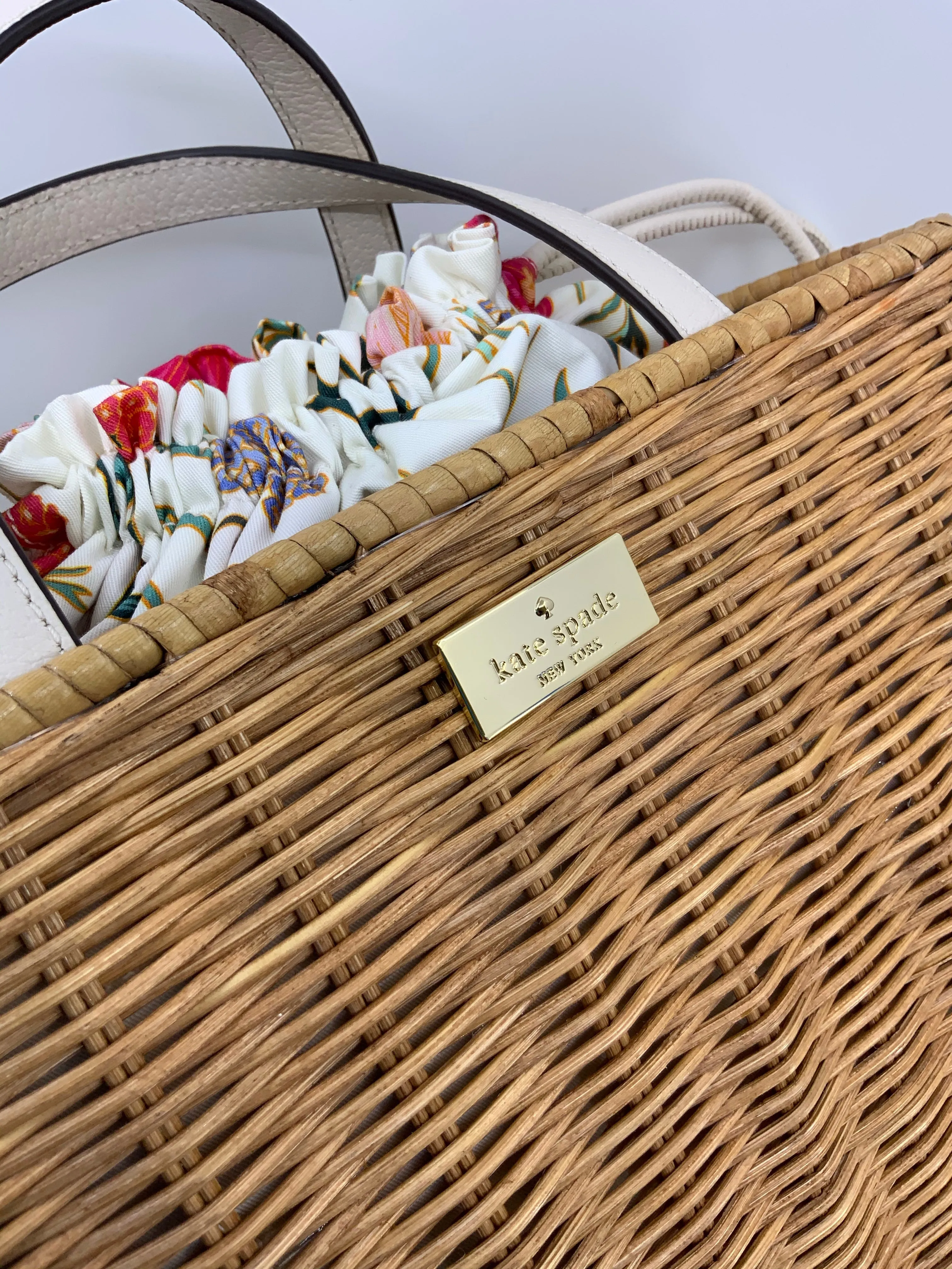 KATE SPADE SAM WICKER SATCHEL