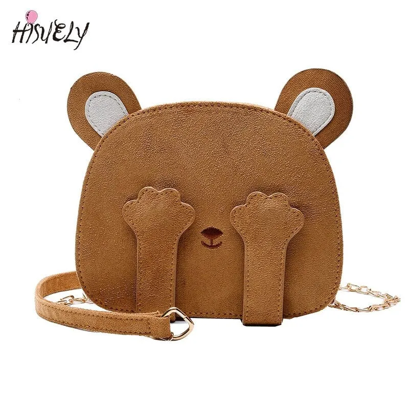 Kawaii Bear Shoulder Handbags
