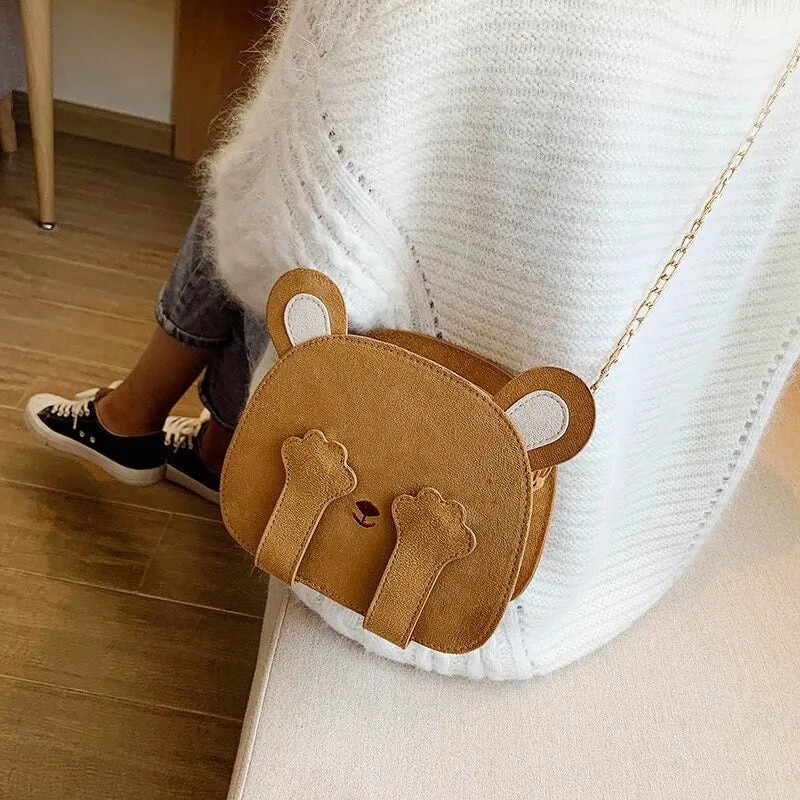 Kawaii Bear Shoulder Handbags