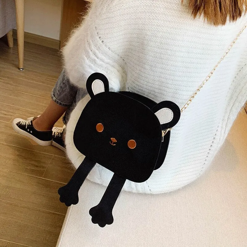 Kawaii Bear Shoulder Handbags