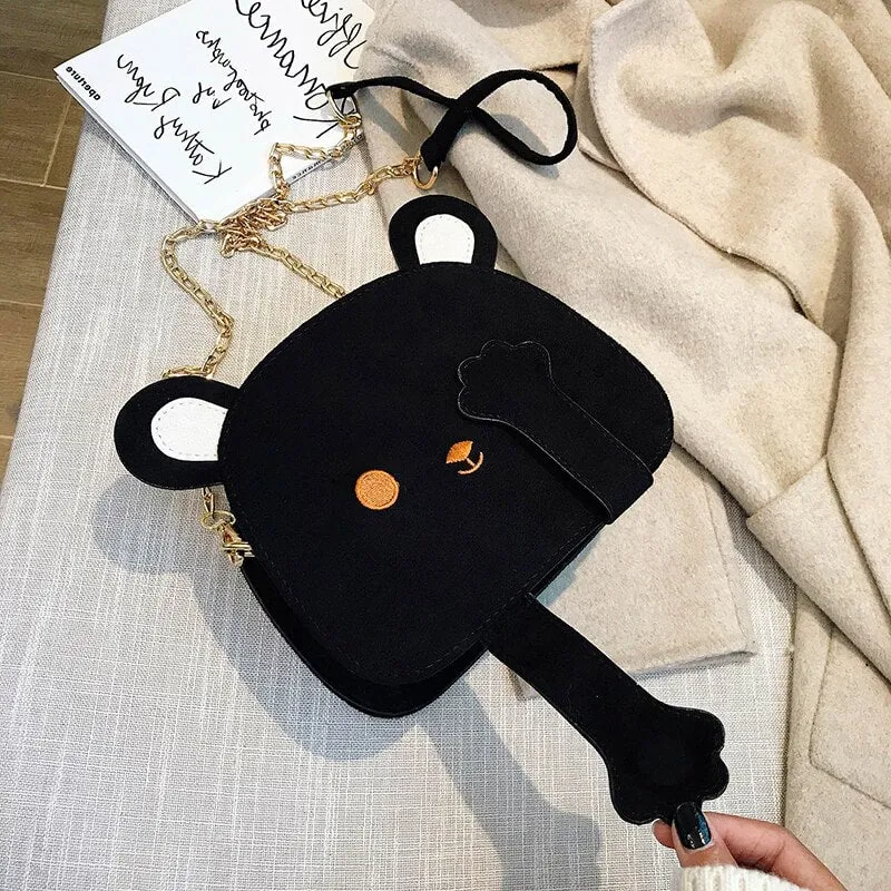 Kawaii Bear Shoulder Handbags