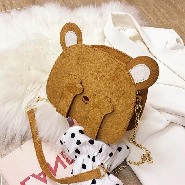 Kawaii Bear Shoulder Handbags
