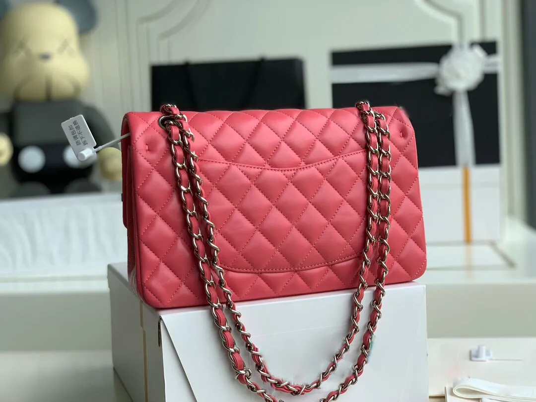 Ladies Cowhide Leather Crossbody Purse Message Bag
