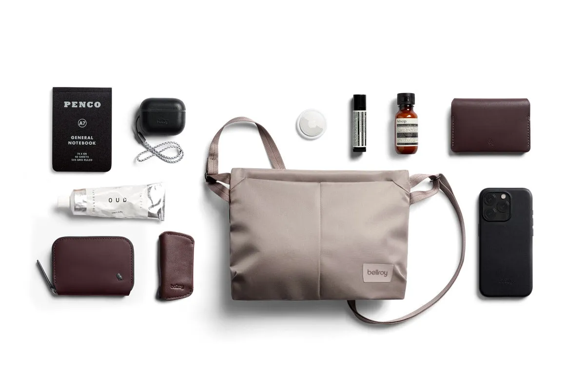 Laneway Sacoche / Leather Free - Fawn