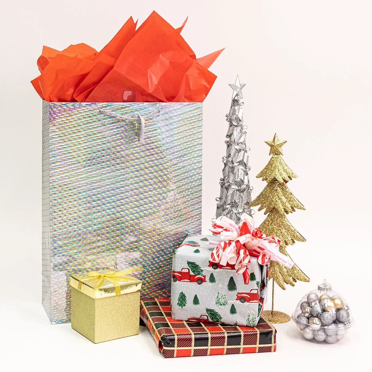 Large Gift Bags, "Hologram Color Shine"