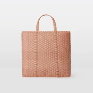 LARGE HANDWOVEN PLASTIC : ROSE