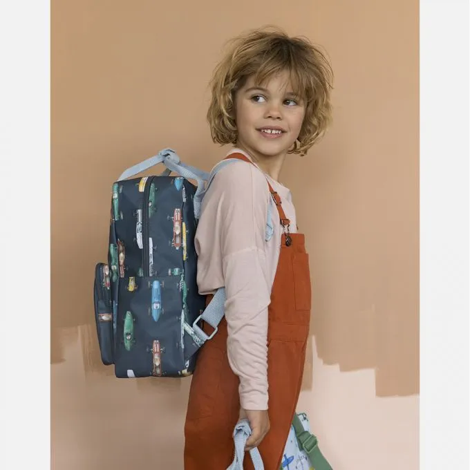 Large Race Car Backpack