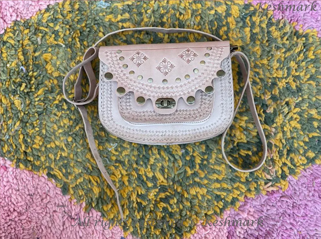 Leather Bag, Crossbody Shoulder Messenger Bag