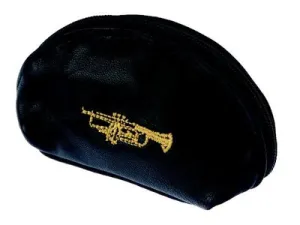 LEATHER KEYHOLDER CADDY TRUMPET