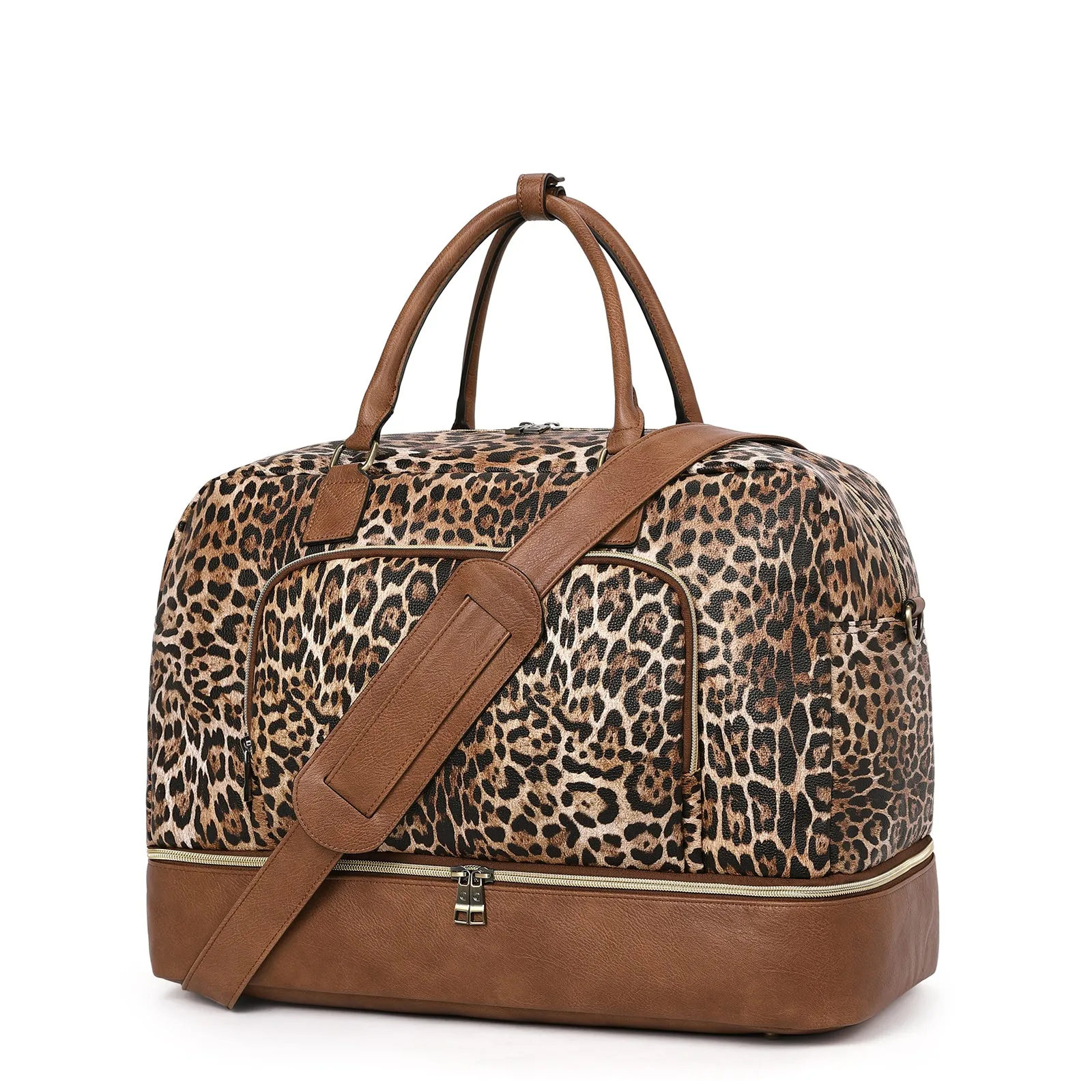 Leather Oversized Weekender Bags
