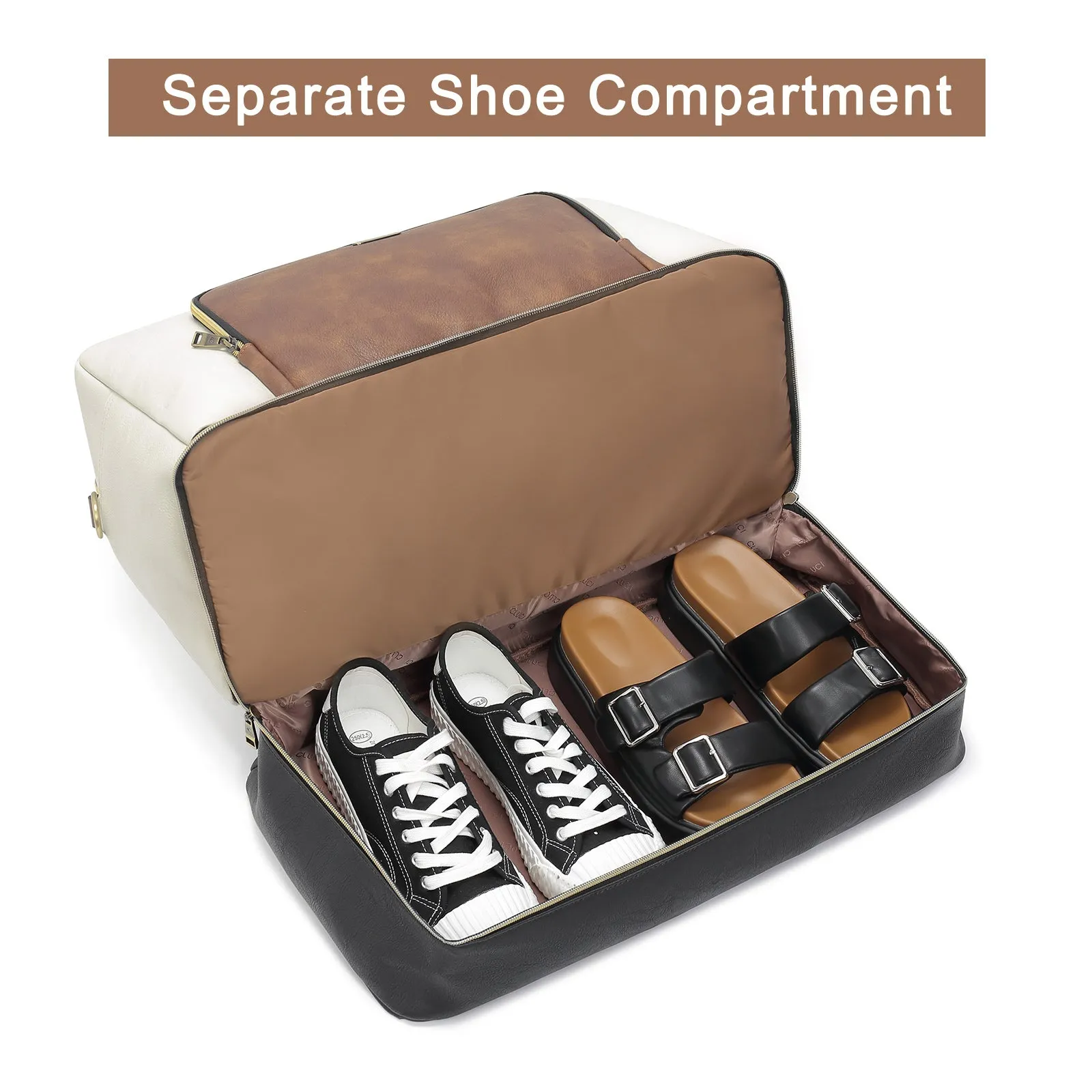 Leather Oversized Weekender Bags
