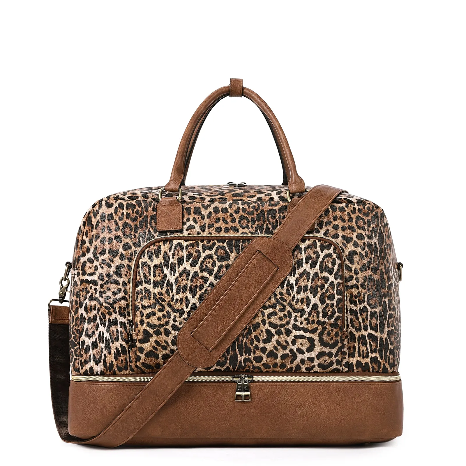 Leather Oversized Weekender Bags