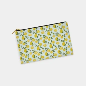 Lemons Personalized Zipper Pouch (on sky)