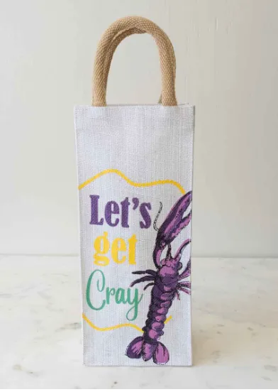 Let's Get Cray Wine Bag