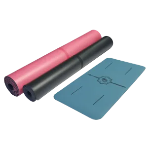 Liforme Classic Yoga Mat, Travel & Pad Bundle