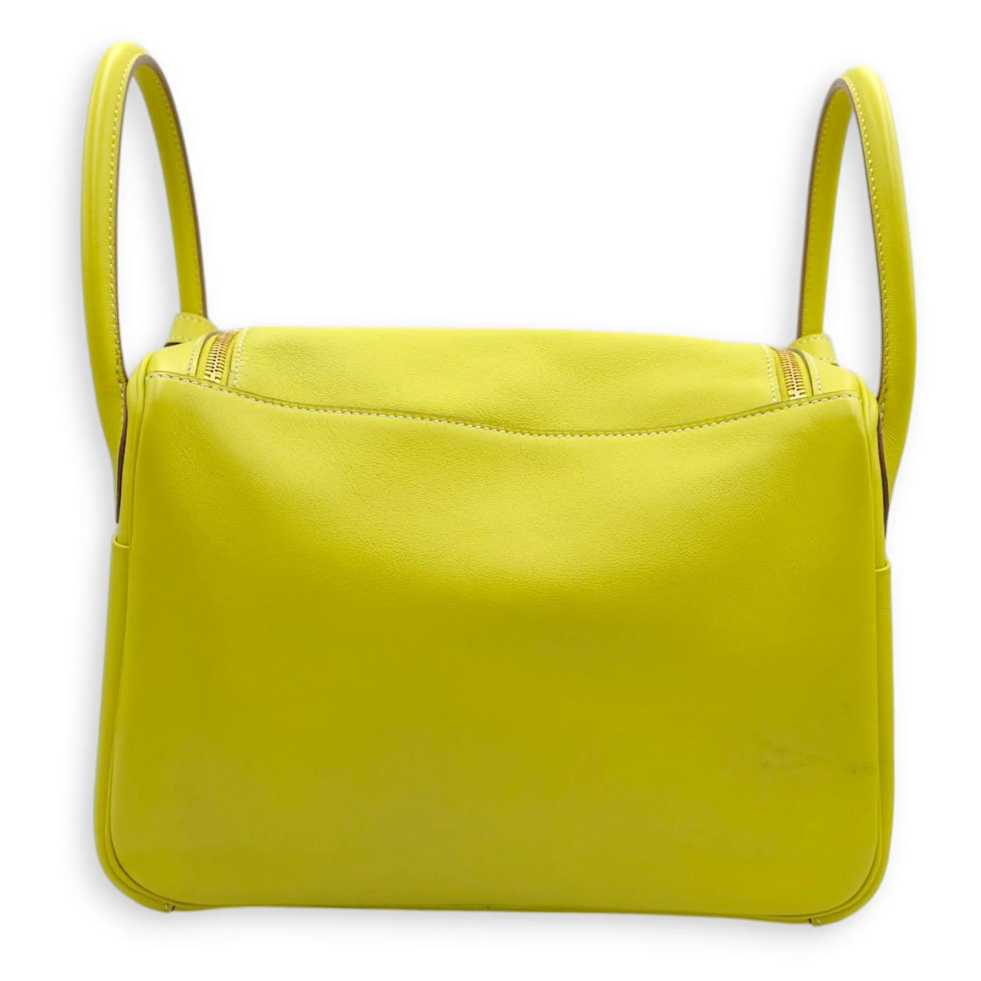 Lindy 30 Lime in Swift, Gold hardware