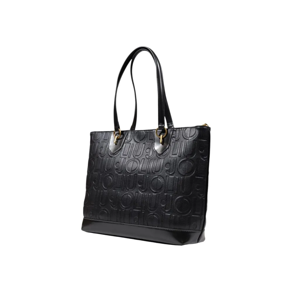 Liu Jo Black Polyethylene Handbag