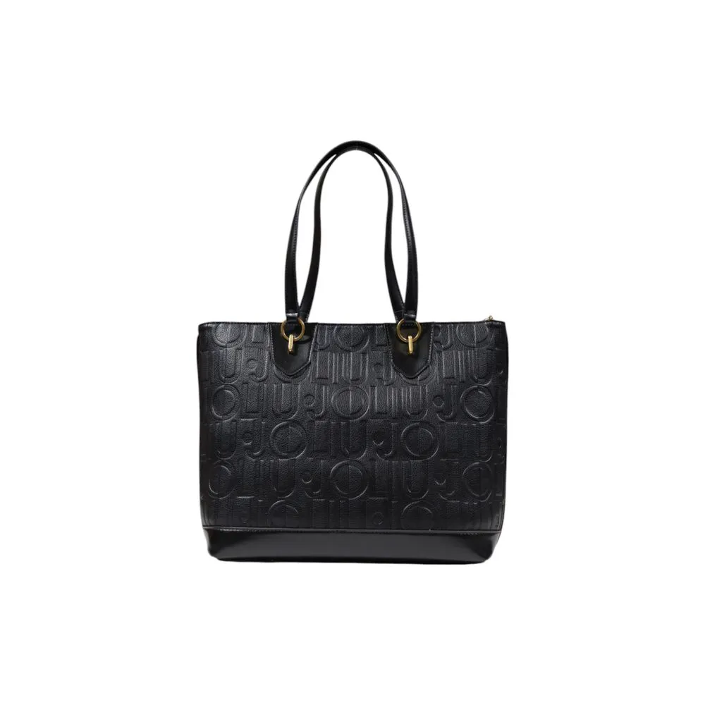Liu Jo Black Polyethylene Handbag