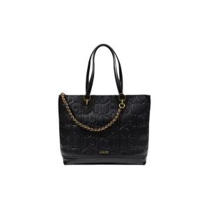 Liu Jo Black Polyethylene Handbag