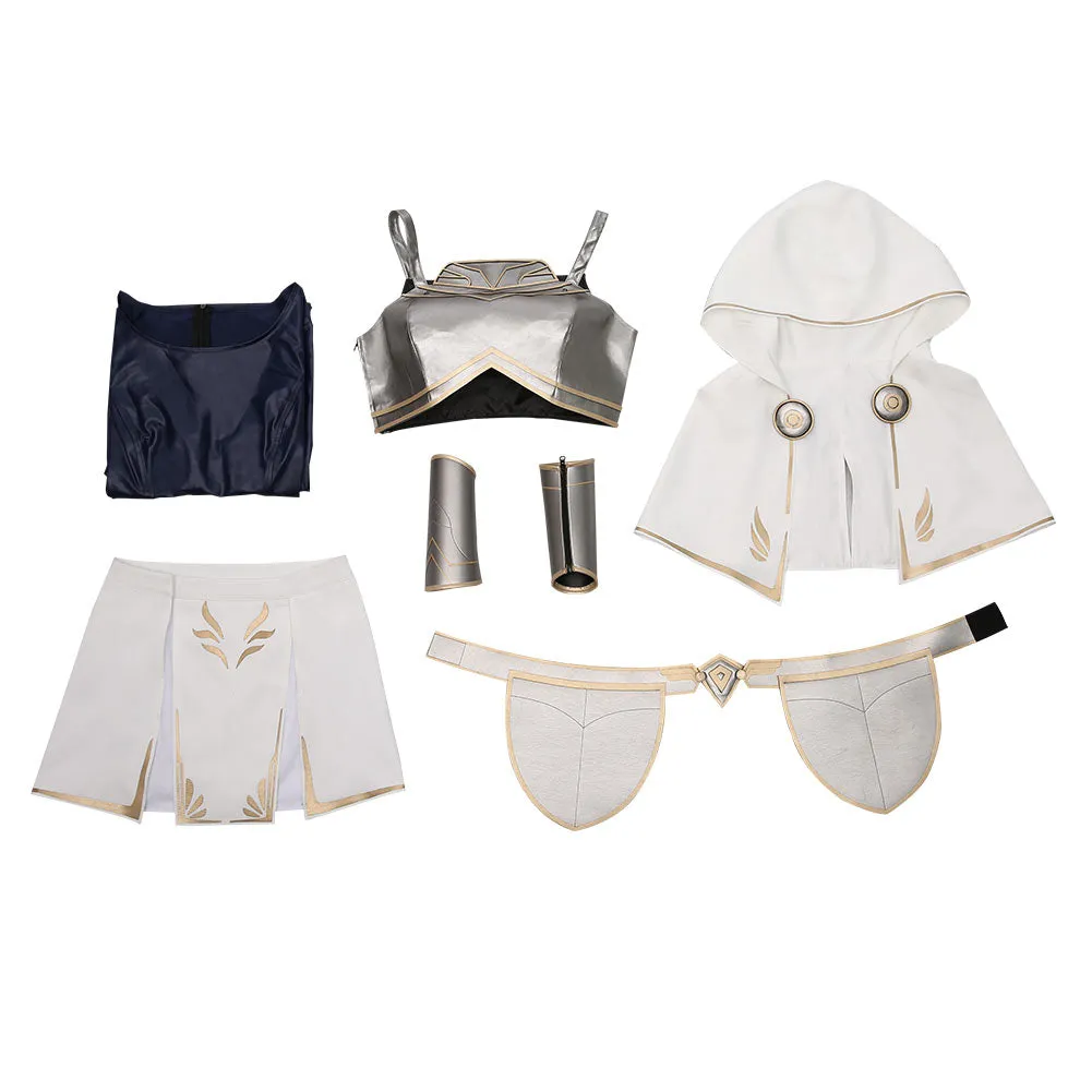 LOL Luxanna Crownguard Cosplay Costume