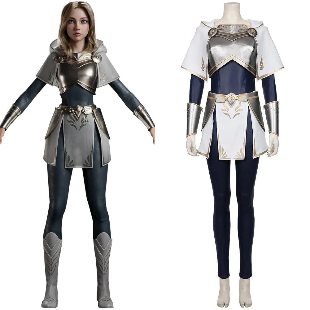 LOL Luxanna Crownguard Cosplay Costume