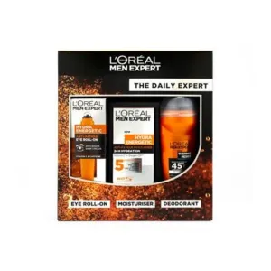 Loreal Men Expert The Daily Expert Gift Set, Eye Roll-On, Moisturiser, Deodorant