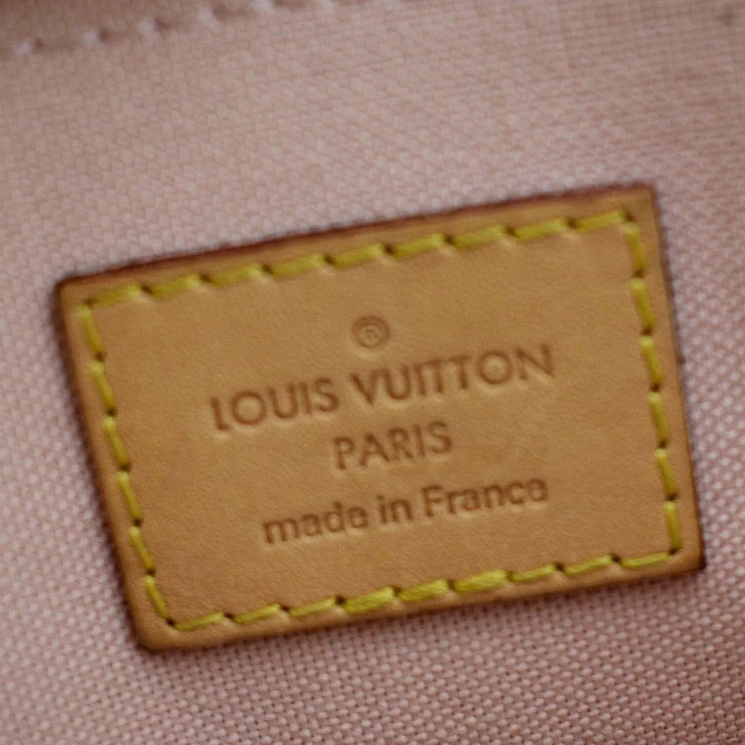 LOUIS VUITTON Croisette Damier Azur Satchel Crossbody Bag White