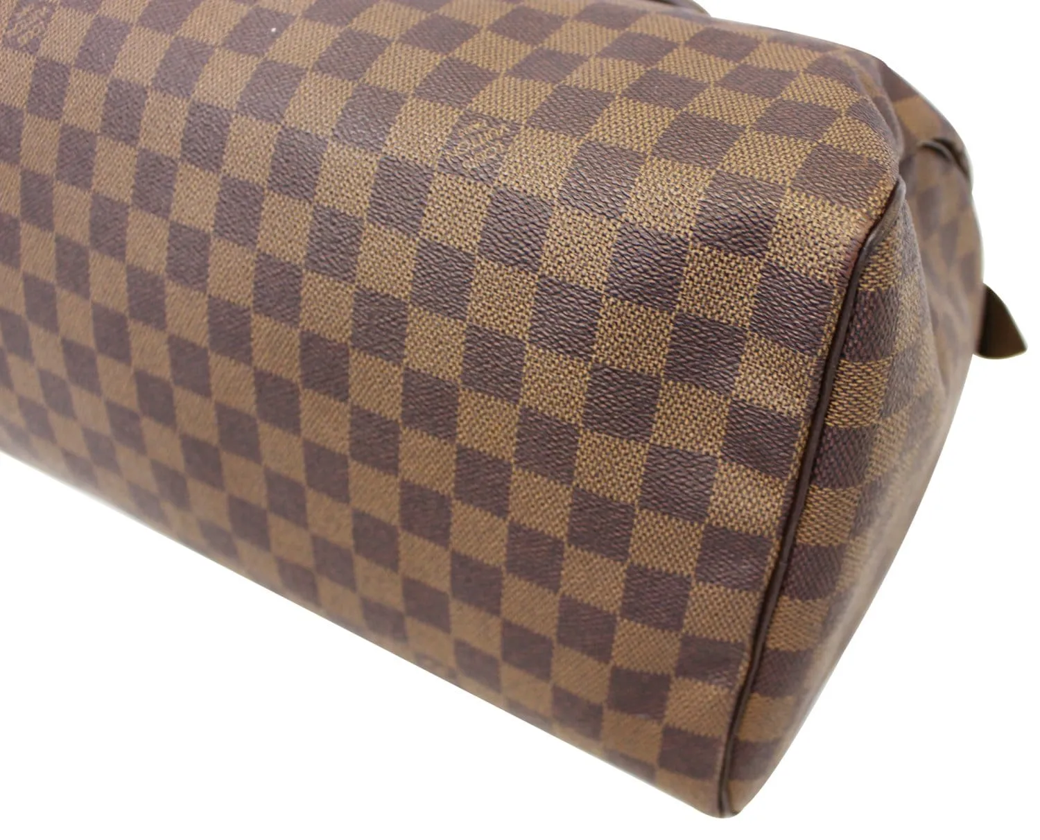 LOUIS VUITTON Damier Ebene Speedy 35 Satchel