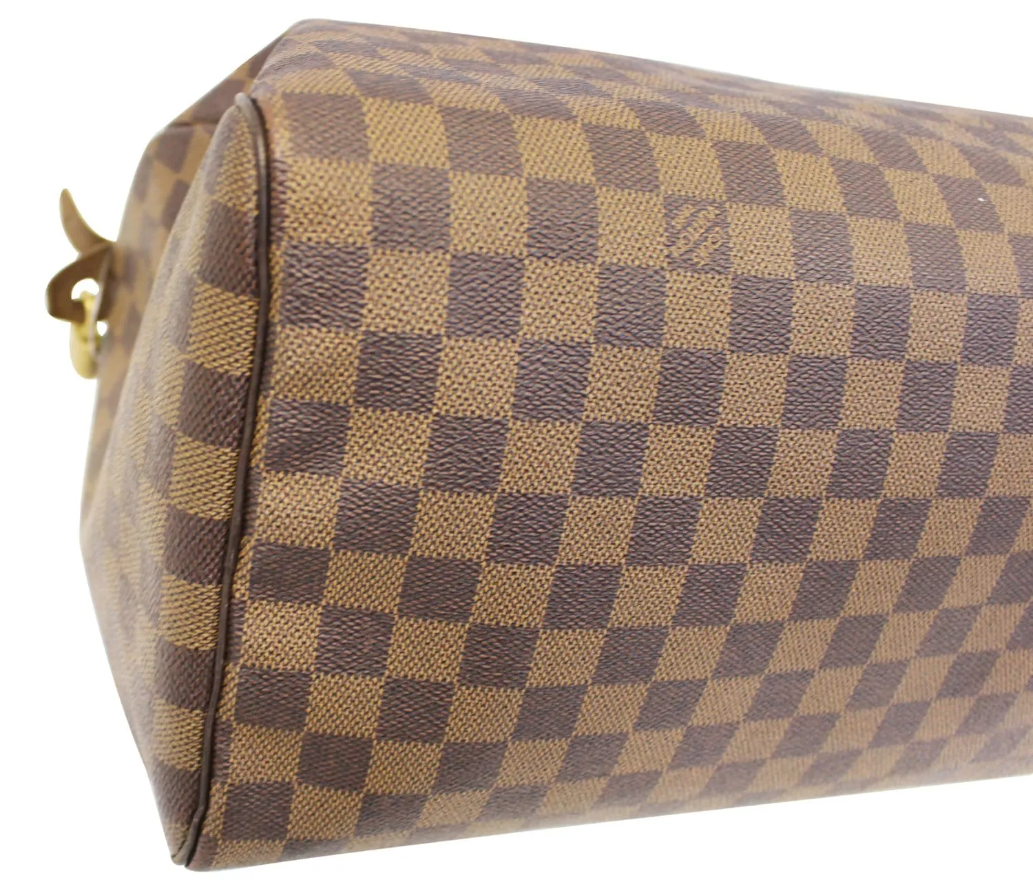 LOUIS VUITTON Damier Ebene Speedy 35 Satchel