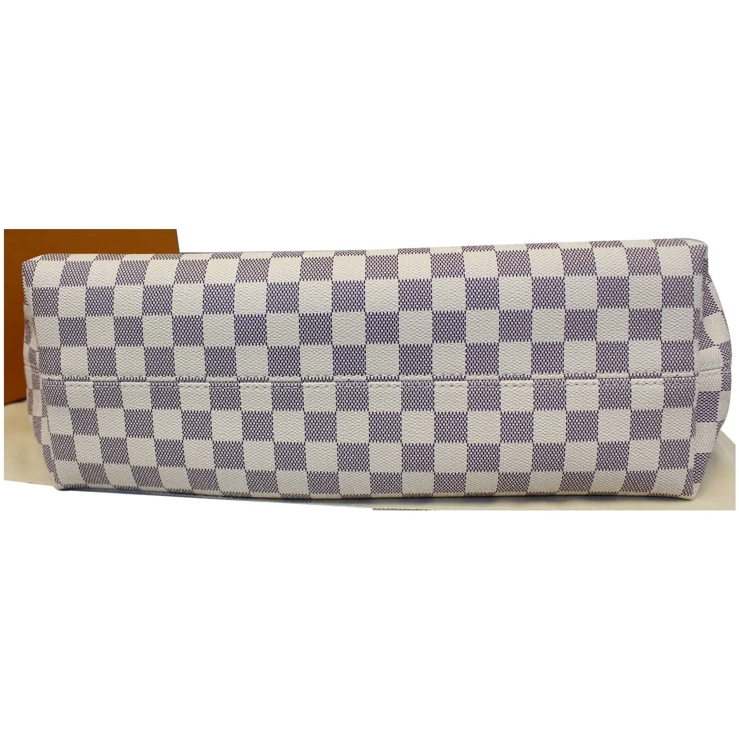 LOUIS VUITTON Graceful MM Damier Azur Shoulder Bag