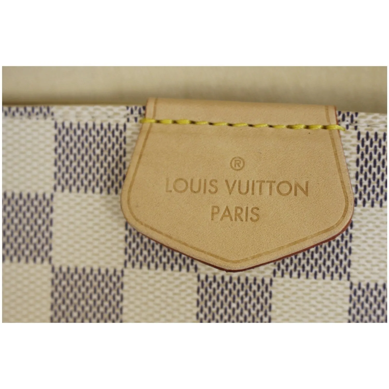 LOUIS VUITTON Graceful MM Damier Azur Shoulder Bag