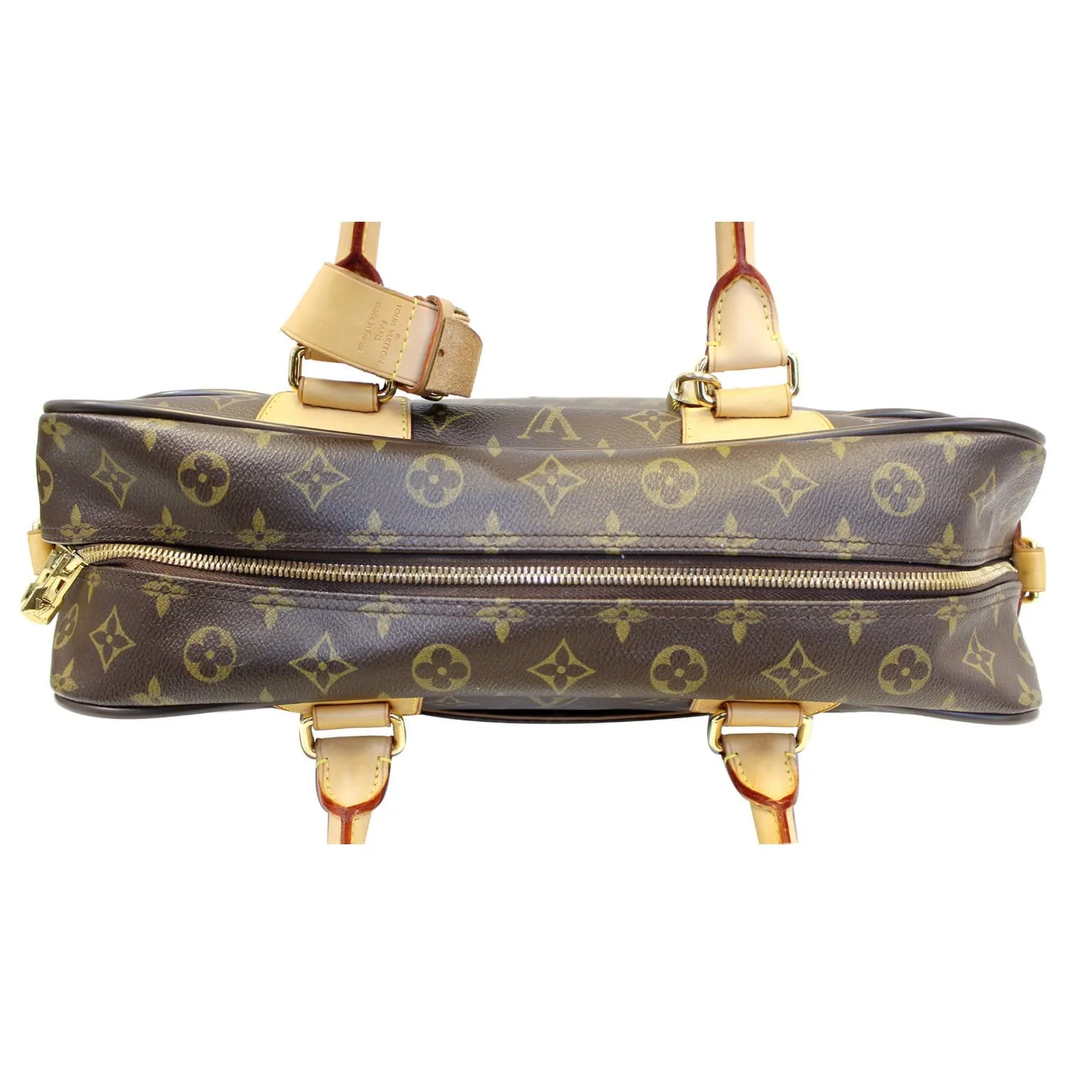 LOUIS VUITTON Icare Monogram Canvas Laptop Bag Brown