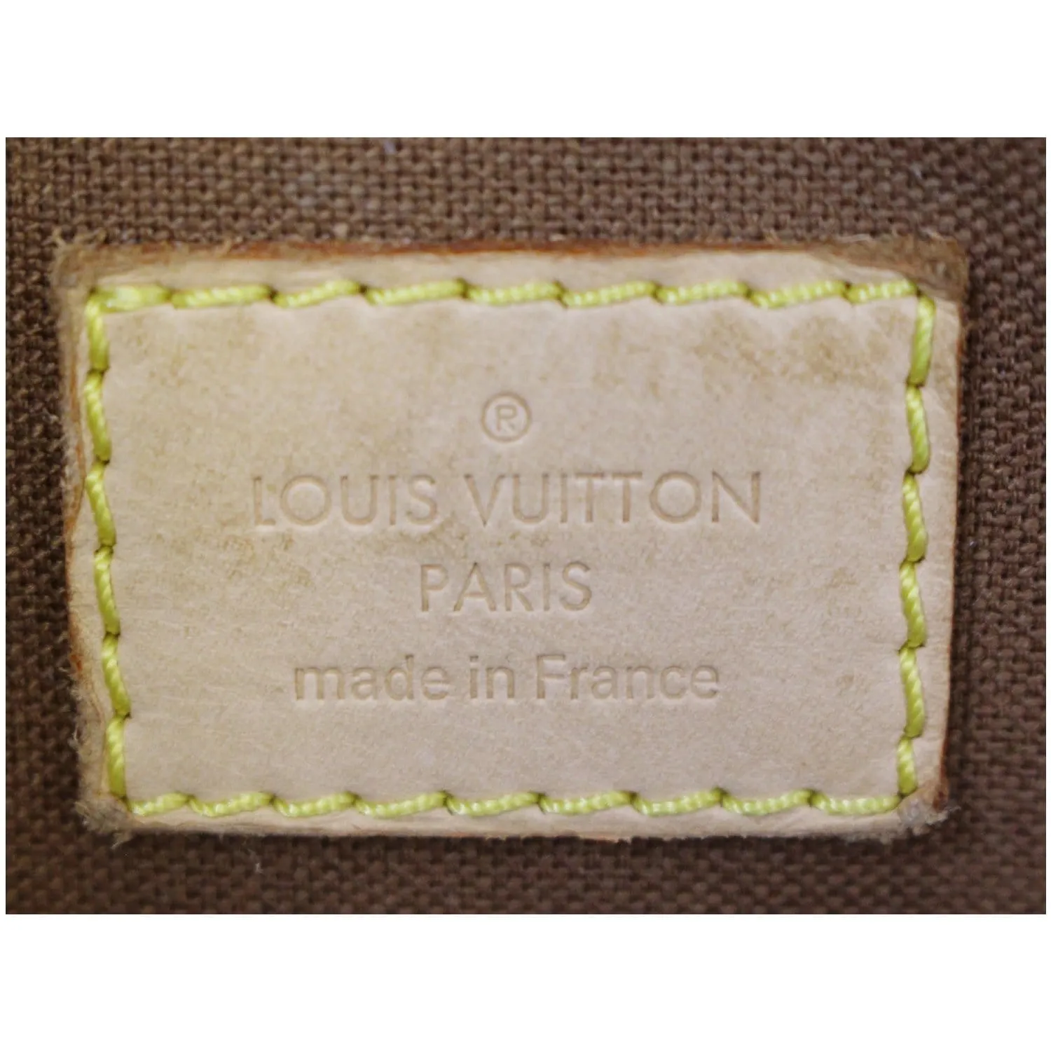 LOUIS VUITTON Icare Monogram Canvas Laptop Bag Brown