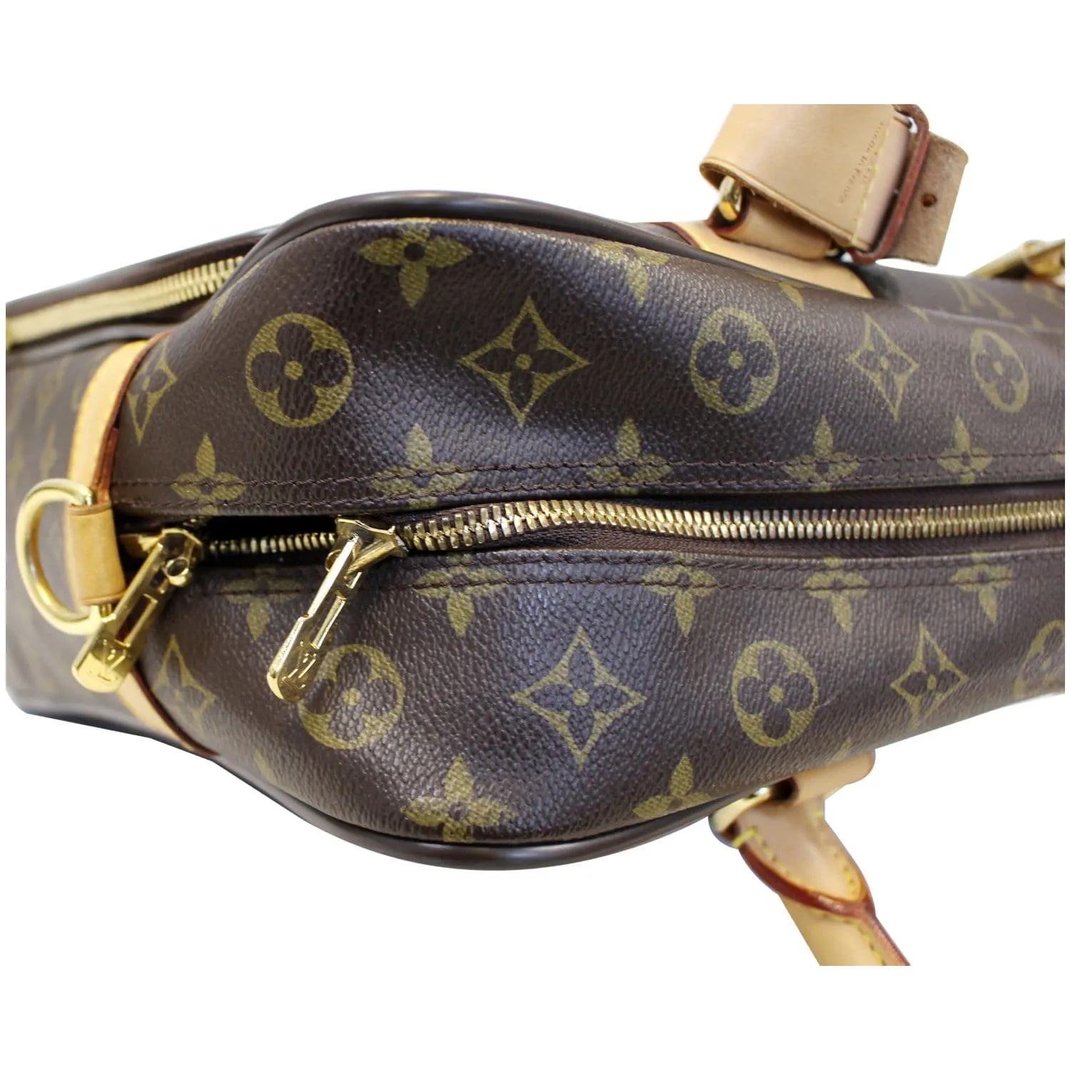 LOUIS VUITTON Icare Monogram Canvas Laptop Bag Brown