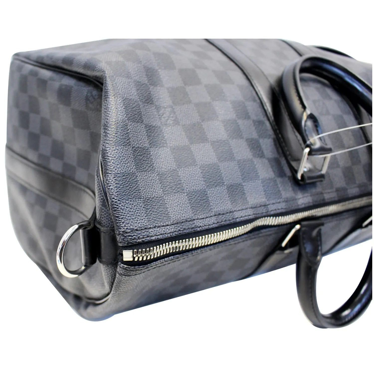LOUIS VUITTON Keepall 45 Damier Graphite Bandouliere Travel Bag